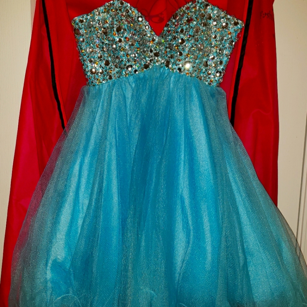 Night Moves Homecoming TuTu Prom Dress